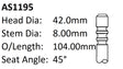 BMW 318 518 Int Valve AS1195 - Austral | Universal Auto Spares
