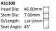 Ford 4.0L V6 SOHC Int Valve AS1300 - Austral | Universal Auto Spares