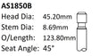 Ford 289 302W 1.781 Int Valve AS1850B - Austral | Universal Auto Spares