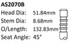 Ford 302 351C 2.041 Int Valve AS2070B - Austral | Universal Auto Spares