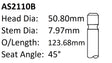 Holden 5.7L GEN3 Int Valve AS2110B - Austral | Universal Auto Spares
