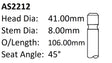 Holden 18JC 18LE Int Valve AS2212 - Austral | Universal Auto Spares