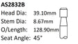 Ford 351W 1.535 Exhaust Valve AS2832B - Austral | Universal Auto Spares