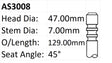 Ford AU EL Int Valve 47mm AS3008 - Austral | Universal Auto Spares