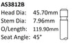 Holden VS VT V6 Int Valve AS3812B - Austral | Universal Auto Spares