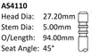 BMW N47D20 Int Valve AS4110 - Austral | Universal Auto Spares