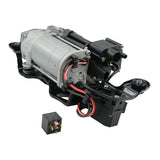 Air Suspension Compressor With Valve Block Fit For BMW X5 F15 X6 F16 Relay 2012-2019 ASCR-BMW001 - Machter