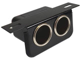 12V Accessory Dual Sockets With Under Dash Mounting Bracket - Voltflow