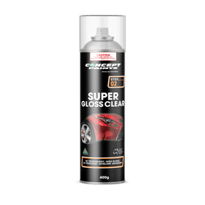 Super Gloss Clear Aerosol 400g - Concept Paints