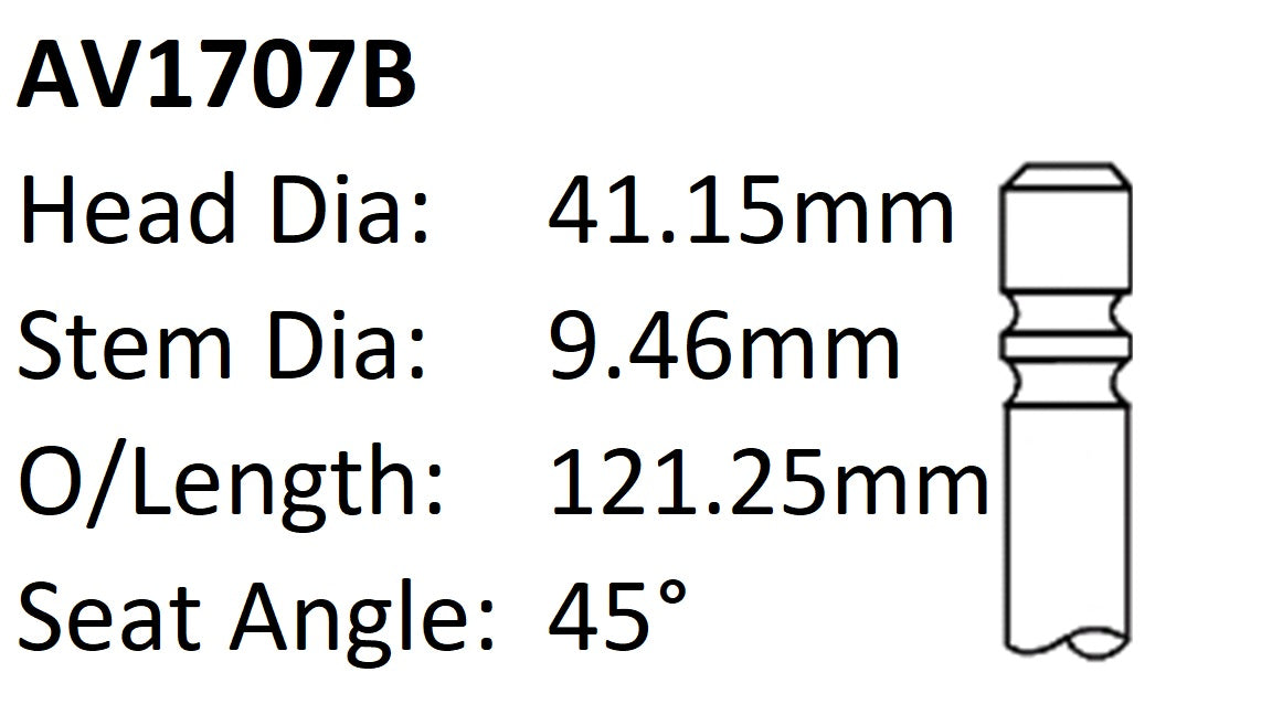Chrysler 225 Int Valve AV1707B - Austral