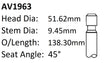 Ford 390 Int Valve AV1963 - Austral | Universal Auto Spares