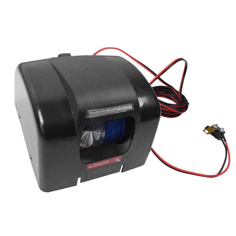 12V Anchor Drum Winch Wireless Remote Auto-deploy Model 45 <22ft 7m AU AWM-002 - Machter
