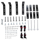 270 Degree Free-Standing Awning & "L" Bracket 600D Double-Ripstop With LED Light Right Side AWN-270 - Machter