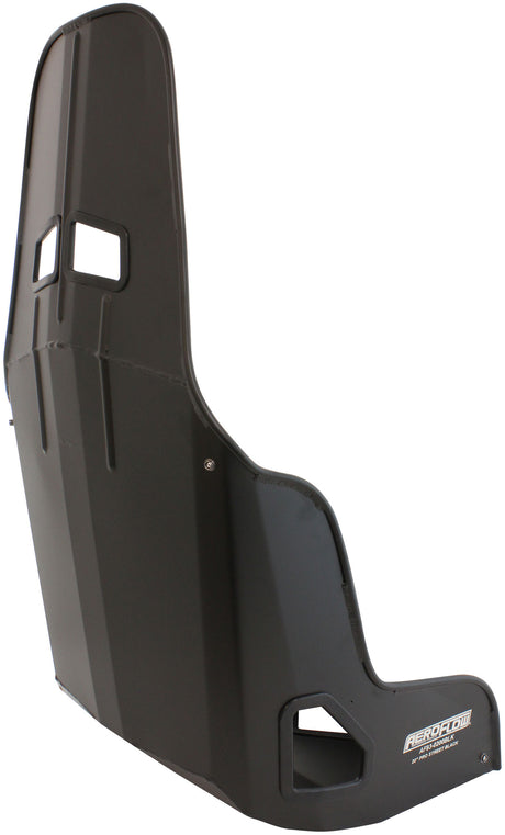 Pro Street Aluminium Race Seat 20" Hip Width Black Finish AF93-0200BLK - Aeroflow