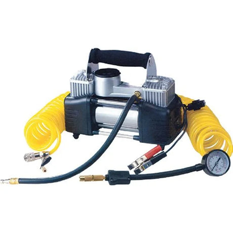 12V Air Compressor 150psi Super Heavy Duty Dual Cylinder - Pro Tyre | Universal Auto Spares