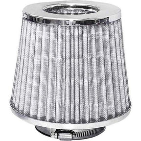Air Filter Pod Style Chrome Top/White Filter - JetCo