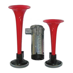 Air Horn Twin 630Hz & 795Hz With Compressor & All Fittings - Charge
