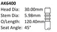 Fiat F1AE0481 Exhaust Valve AK6400 - Austral | Universal Auto Spares