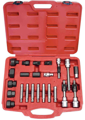 Alternator Pulley Remover Kit 23 Piece 1/2" DR - PKTool