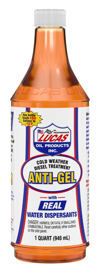 Anti-Gel Cold Weather Diesel Treatment 1 Quart - Lucas Oil