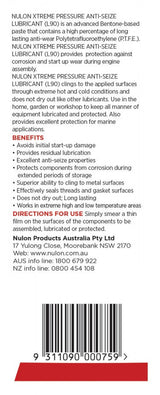 Anti Seize Xtreme Pressure Anti-Seize Lubricant 125ml - Nulon | Universal Auto Spares