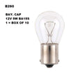 Bay. Cap 12V 5W BA15S 1 = Box OF 10 B260 - eXelite | Universal Auto Spares