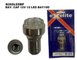 Bay. Cap 12V 12 Led BAY15D (2PC Blister Pack) B265LEDBP - eXelite | Universal Auto Spares
