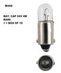 Bay Cap 24V 4W BA9S 1 = Box of 10 B342 - Exelite