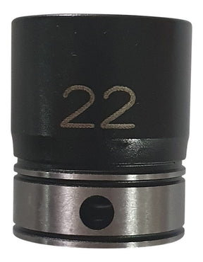 3/8" Drive 6-point 22mm Size Range Thin-Wall Impact Socket 1014022B - Dual Action