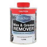 Wax & Grease Remover (Removes Silicone, Wax, Grease & Tar) 1 Litre - Balchan | Universal Auto Spares
