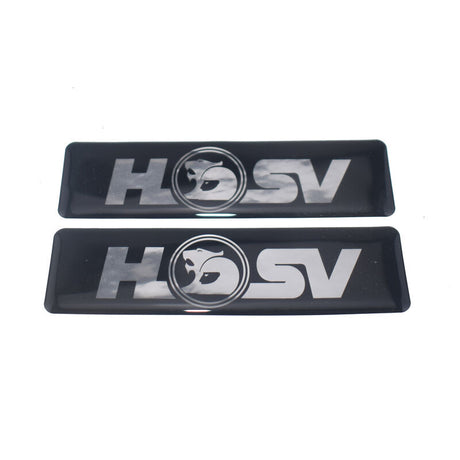 2 x HSV Side Skirt Bagde Fit For VR VS Series Clubsport/Maloo - Machter