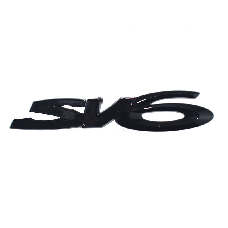 Rear Gloss Black SV6 Badge Fit For Holden Commodore VE VF Ute Sedan Wagon BADGE-014 - Machter