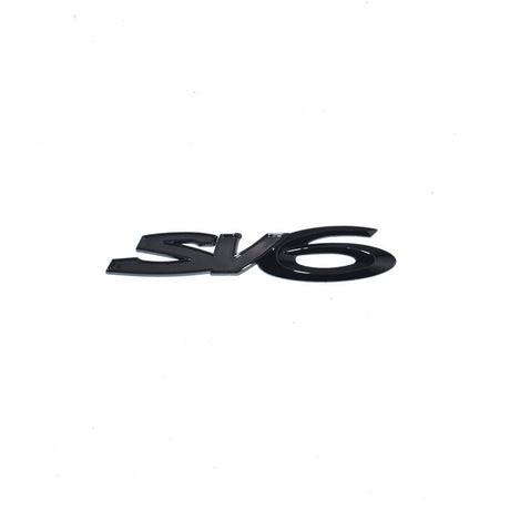 Rear Gloss Black SV6 Badge Fit For Holden Commodore VE VF Ute Sedan Wagon - Machter