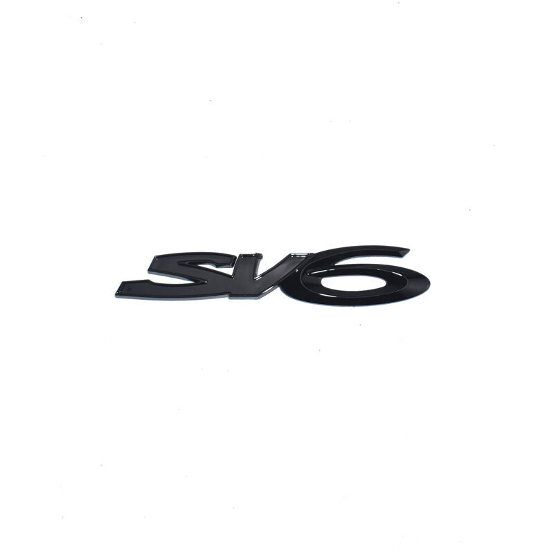 Rear Gloss Black SV6 Badge Fit For Holden Commodore VE VF Ute Sedan Wagon BADGE-014 - Machter