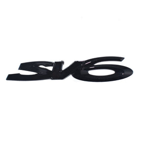 Rear Gloss Black SV6 Badge Fit For Holden Commodore VE VF Ute Sedan Wagon BADGE-014 - Machter