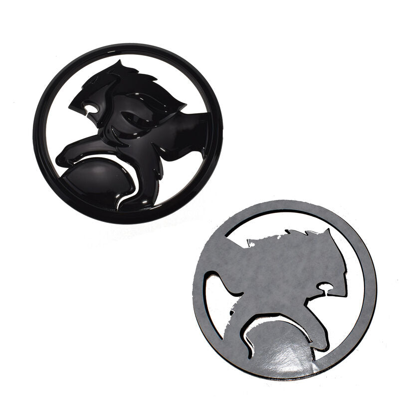 112mm Fit For Holden Black Lion Badge Commodore Grille VF SS SV6 Calais Commodore Sedan BADGE-112 - Machter