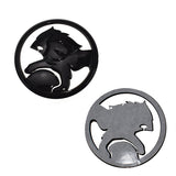 112mm Fit For Holden Black Lion Badge Commodore Grille VF SS SV6 Calais Commodore Sedan BADGE-112 - Machter