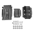 3Pcs Bash Plates 4mm Thick Steel Fit For Ford Ranger PX MK1 MK2 MK3 For Mazda BT50 2012-2020 BASHP-FD003-NEW - Machter