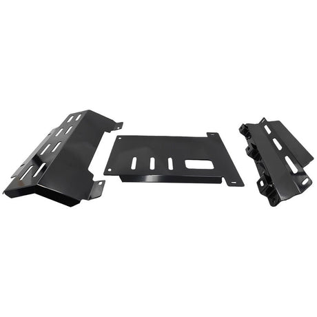 Black Bash Plates Fit For Mazda BT50 For Isuzu D-Max TFS TFR Sump Guard Underbody Protect 2020-ON BASHP-MA001 - Machter