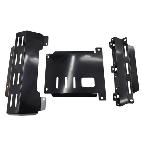 Black Bash Plates Fit For Mazda BT50 For Isuzu D-Max TFS TFR Sump Guard Underbody Protect 2020-ON BASHP-MA001 - Machter