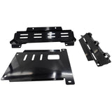 Black Bash Plates Fit For Mazda BT50 For Isuzu D-Max TFS TFR Sump Guard Underbody Protect 2020-ON BASHP-MA001 - Machter