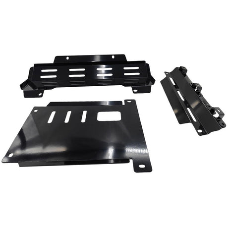 Black Bash Plates Fit For Mazda BT50 For Isuzu D-Max TFS TFR Sump Guard Underbody Protect 2020-ON BASHP-MA001 - Machter
