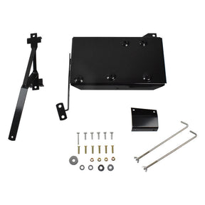 Dual Battery Tray Fit For Nissan GU Patrol 3.0litre 4.2litre Diesel TDI Intercooled Black BATA-NS001-BLACK - Machter