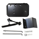 Black Dual Battery Tray Fit For Toyota Hilux 2005-2015 SR 1KD-FTV 3.0L KUN26 KUN25 BATA-TA001-BLACK - Machter