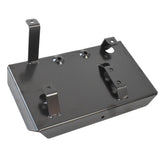 Black Dual Battery Tray Fit For Toyota Hilux 2005-2015 SR 1KD-FTV 3.0L KUN26 KUN25 BATA-TA001-BLACK - Machter