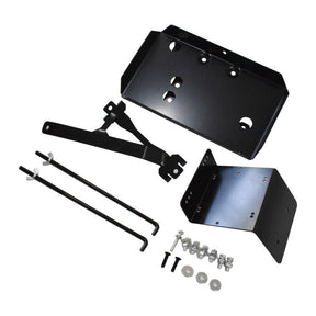 Black Dual Battery Tray Fit For Toyota Hilux 2005-2015 SR 1KD-FTV 3.0L KUN26 KUN25 BATA-TA001-BLACK - Machter