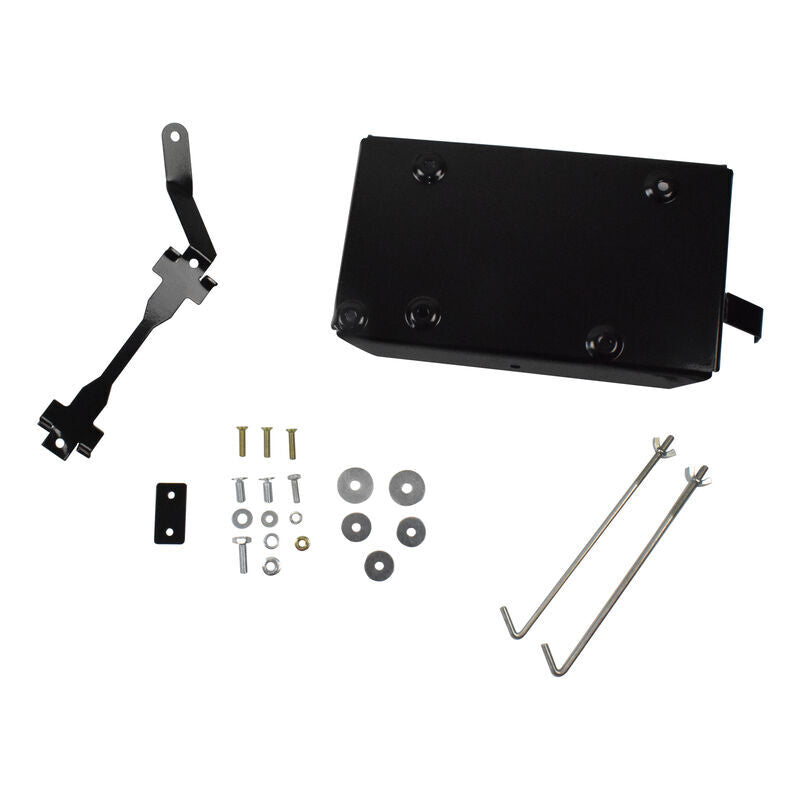 Dual Battery Tray Fit For Toyota Prado 150 Series 1KD-FTV 3.0L 2010-ON Black BATA-TA005-BLACK - Machter