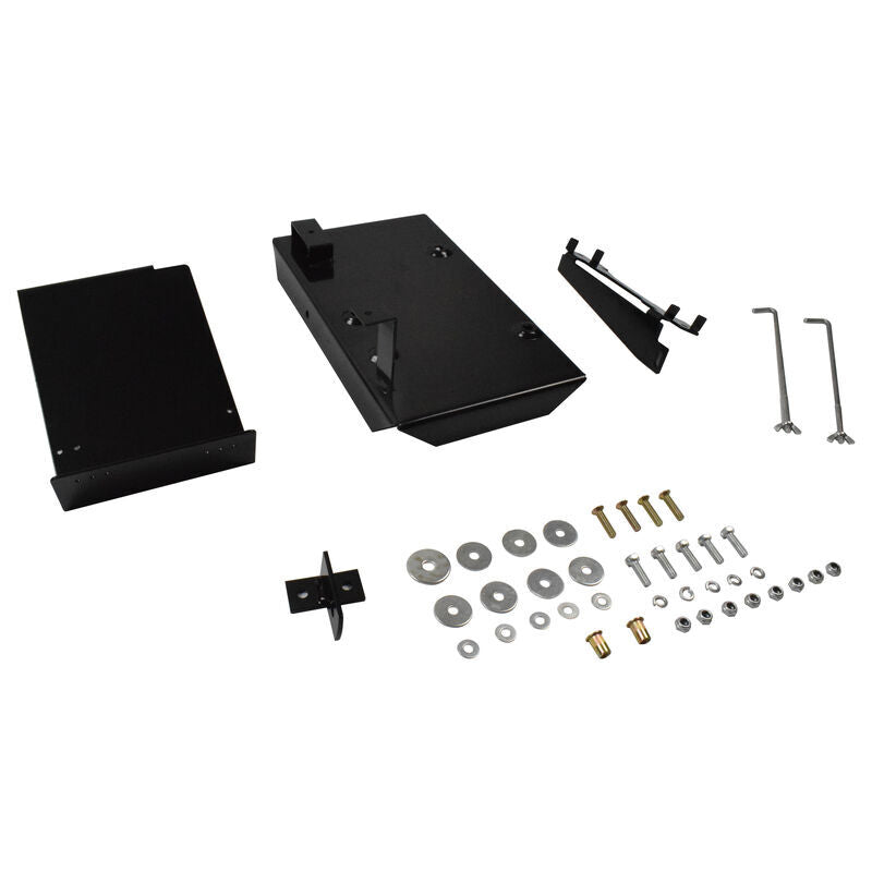 Dual Battery Tray Kit Fit For Toyota Hilux 2015-2018 GUN123 GUN126 1GDFTV 2.8L Black BATA-TA006-BLACK - Machter