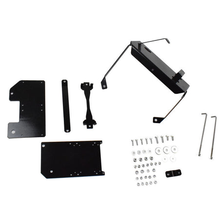 Dual Battery Tray Kit Fit For Toyota Landcruiser 70 Series 1VD-FTV V8 4.5L Black BATA-TA007-BLACK - Machter
