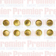 Welch Plug WELCH PLUG 19/32 BRASS CUP BC01932-10 - PREMIER